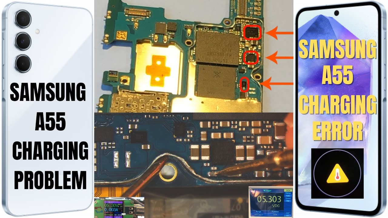 Samsung A55 Charging Problem