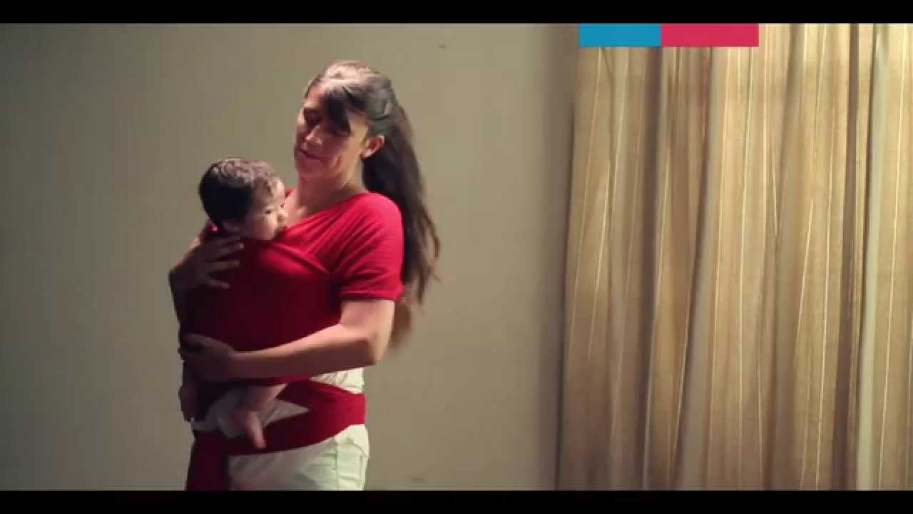 Técnica de Amarre de portabebé tipo Fular Delante _ Chile Crece Contigo