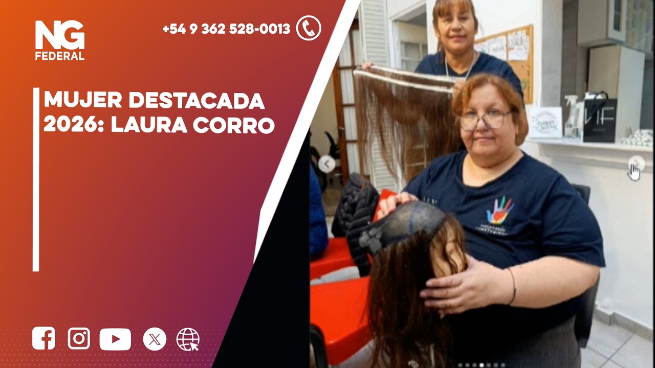 NGFEDERAL - MUJER DESTACADA 2026: LAURA CORRO