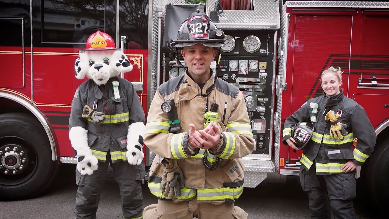 Fire Prevention Week with Sparky the Fire Dog