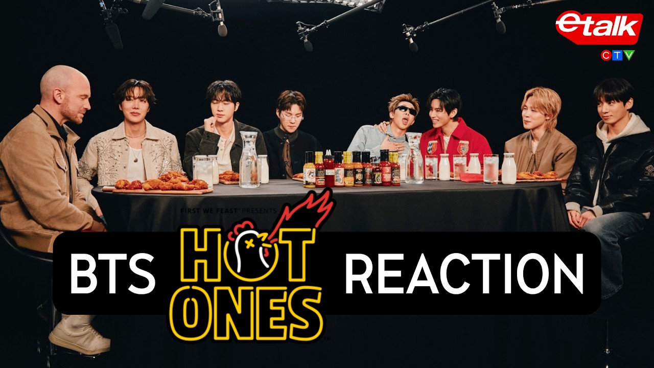BTS 'Hot Ones' reaction