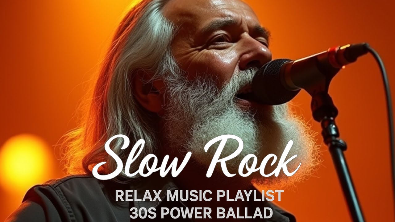 Classic Slow Rock Love Ballads 🎸 Eternal Rock Songs Filled with Memories