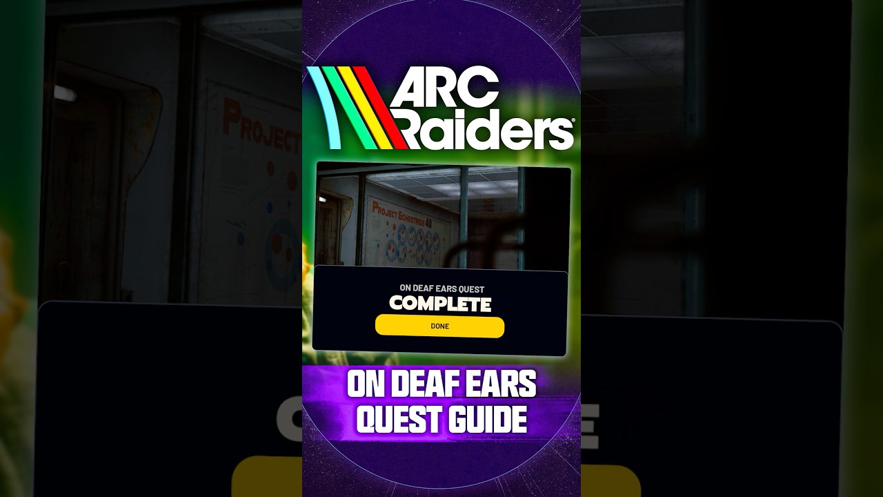 How to Complete the "On Deaf Ears" Quest in ARC Raiders...