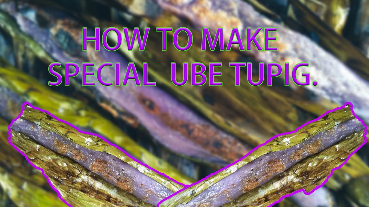How to make SPECIAL UBE TUPIG | Phoebe Kitchen