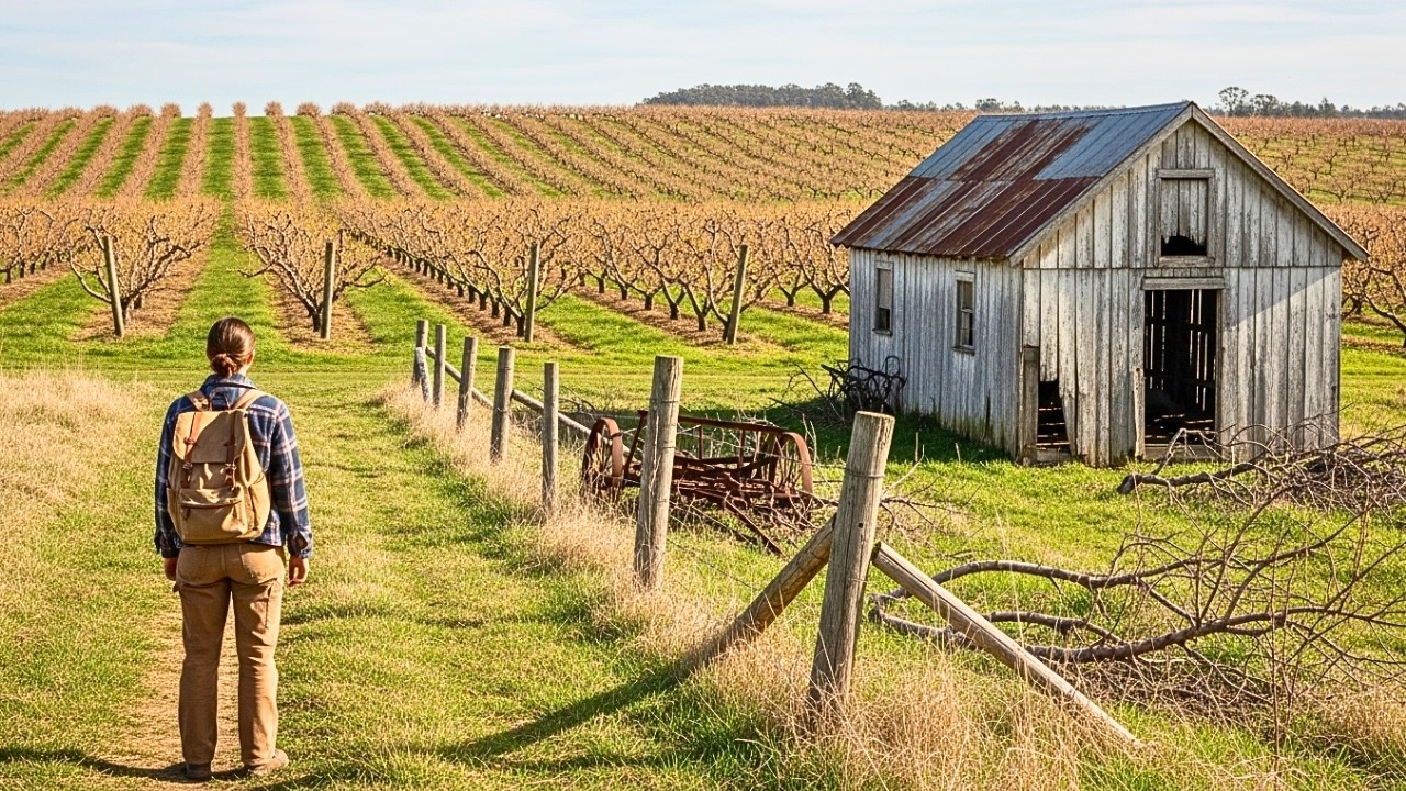 Homeless at 17, She Inherited an Abandoned Peach Orchard - Then Found What Changed Her Life
