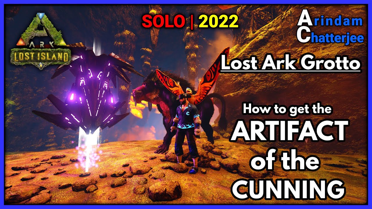 Ark Lost Island - ARTIFACT OF THE CUNNING from The Lost Ark Grotto - S2E256
