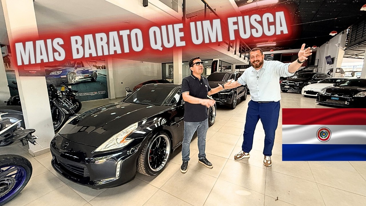SURREAL OS PREÇOS DESSES CARROS NO PARAGUAI