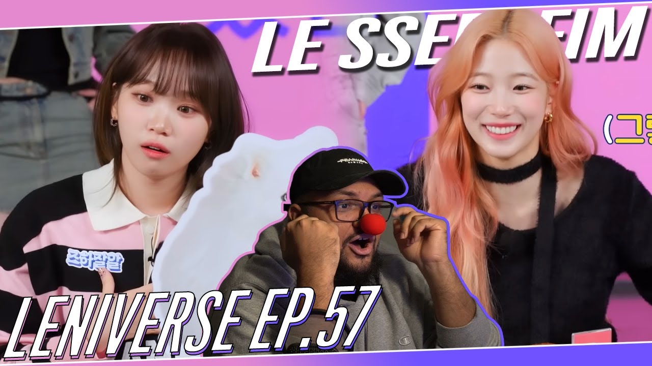 LE SSERAFIM 'LENIVERSE EP.57' REACTION | CHAEWON MADE ME A CLOWN 🤡