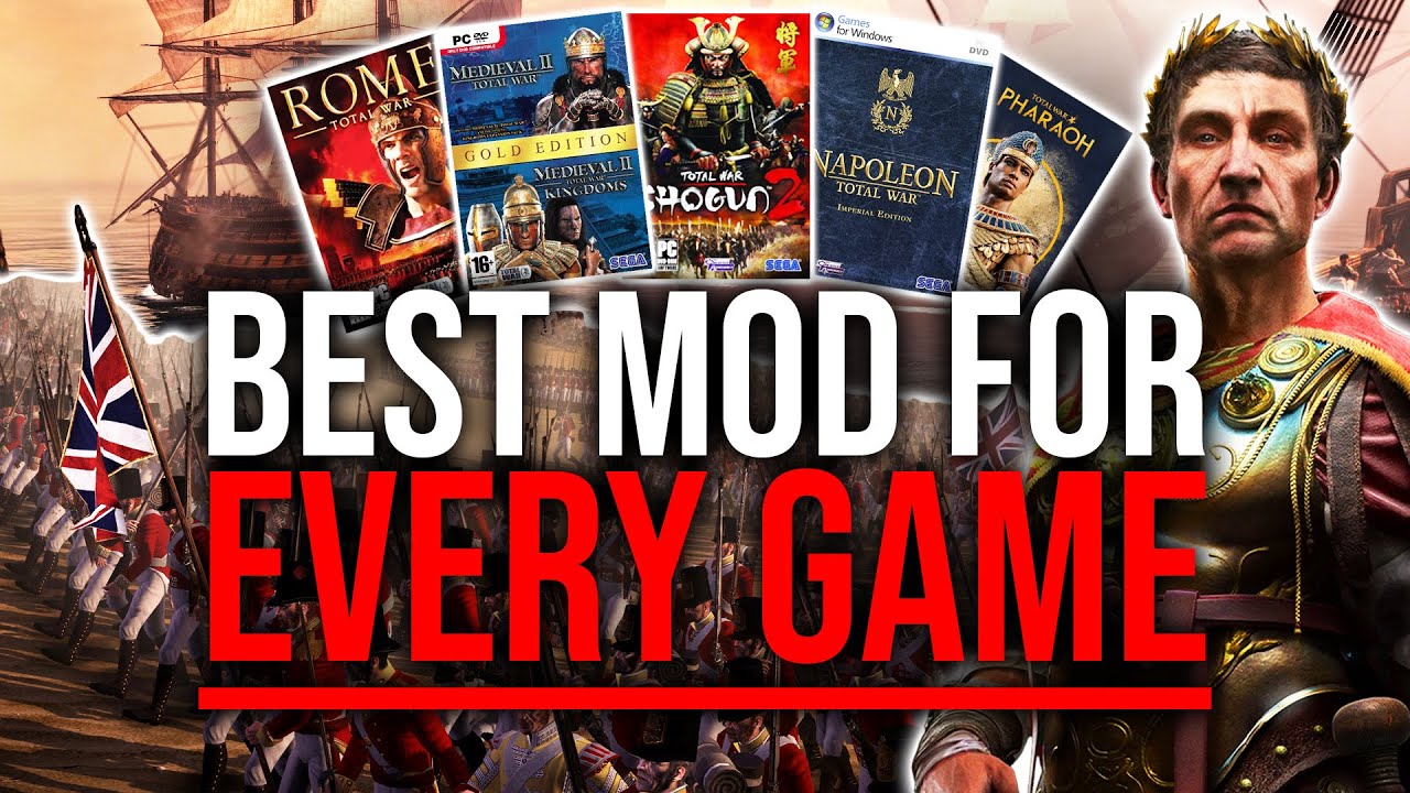 I Rank the BEST MOD for EVERY Historical Total War Game in 2024