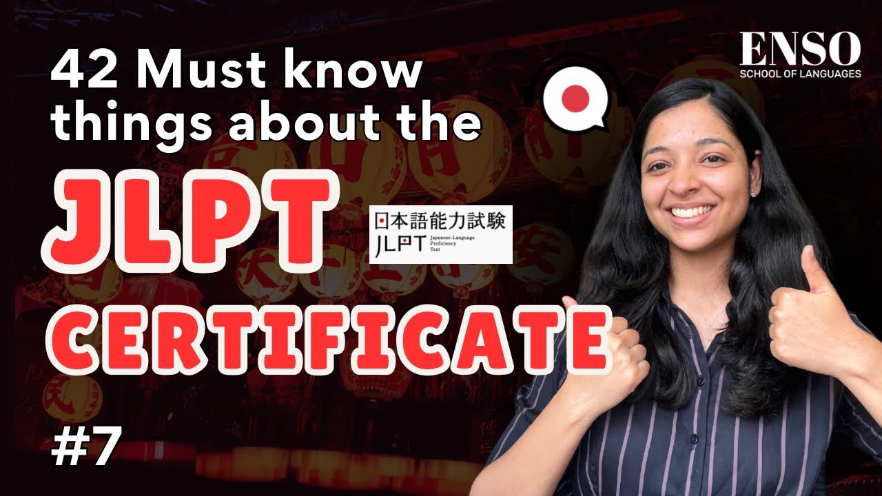 JLPT Certificate - 42 things you need to know about the JLPT exam! 🇯🇵
