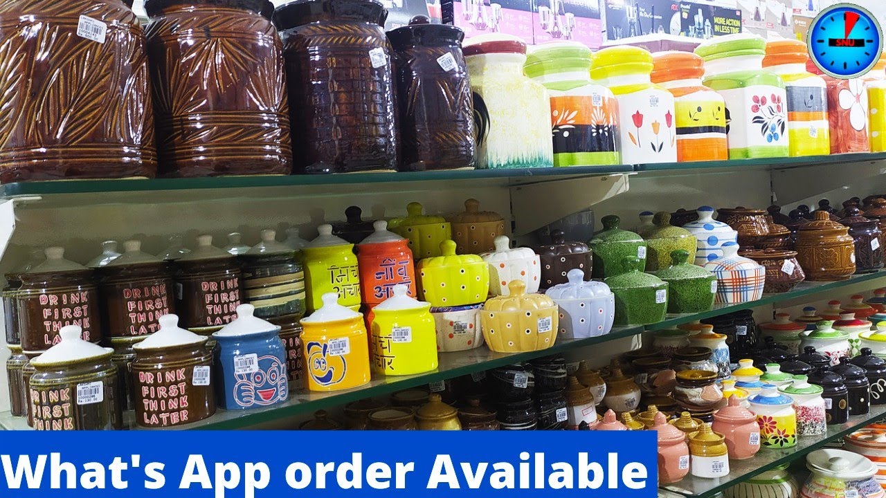 Kitchen essentials Ceramic collections|Ceramic Jar Pot Vase Coffee Cup Lakshmi Appliances Coimbatore