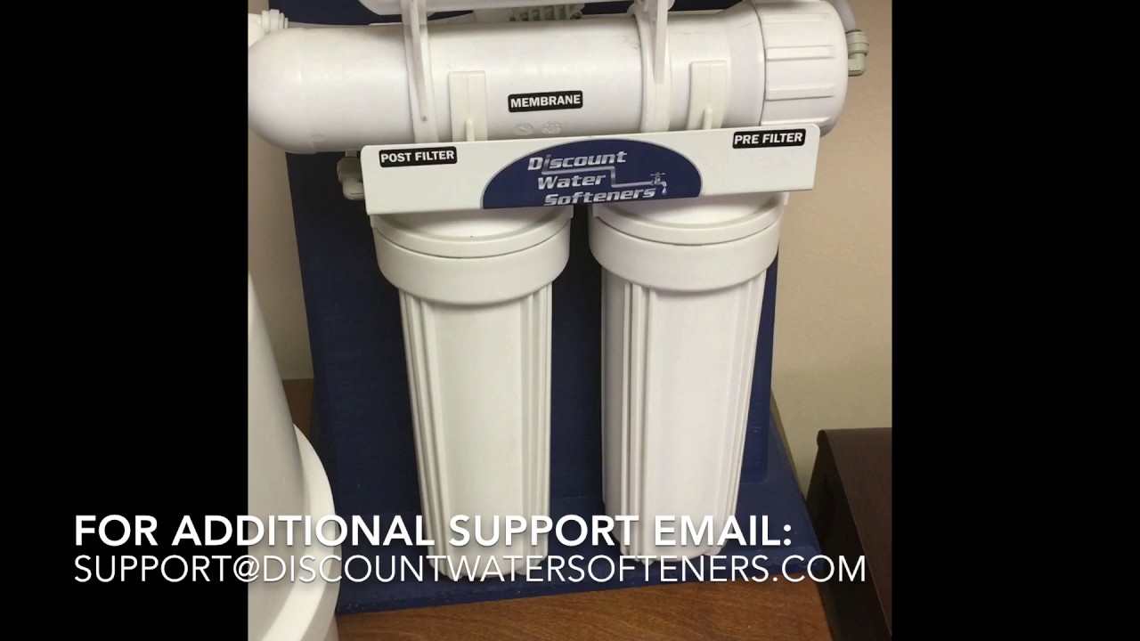 Reverse Osmosis Installation Video - Discount Water Softeners