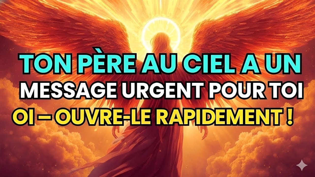 L'ÉLU, L’ARCHANGE MICHEL DIT, TON PÈRE AU CIEL A UN MESSAGE URGENT POUR TOI… OUVRE-LE VITE
