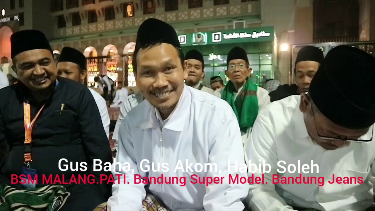GUS BAHA, GUS AKOM, HABIB SOLEH SERU DI UMROH M3 MADINAH MAKAH MA'LA.