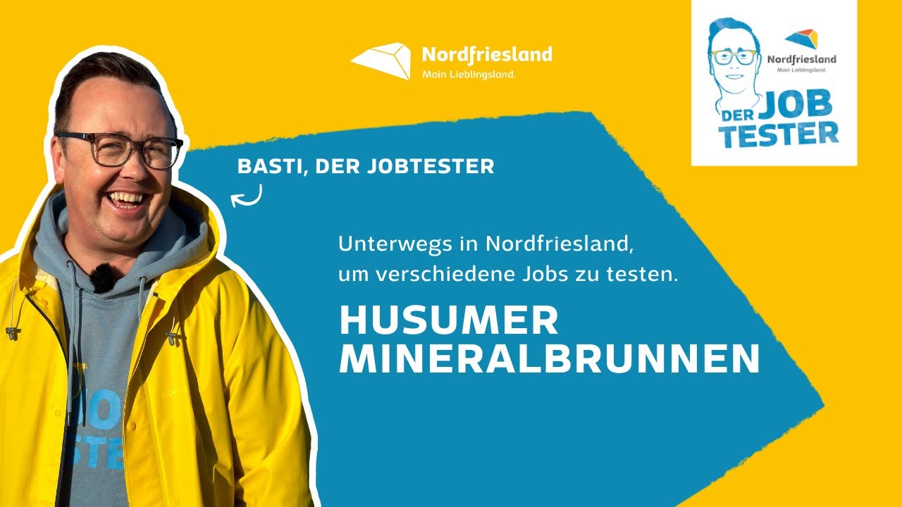 Küste sucht Könner - Der Jobtester beim Husumer Mineralbrunnen