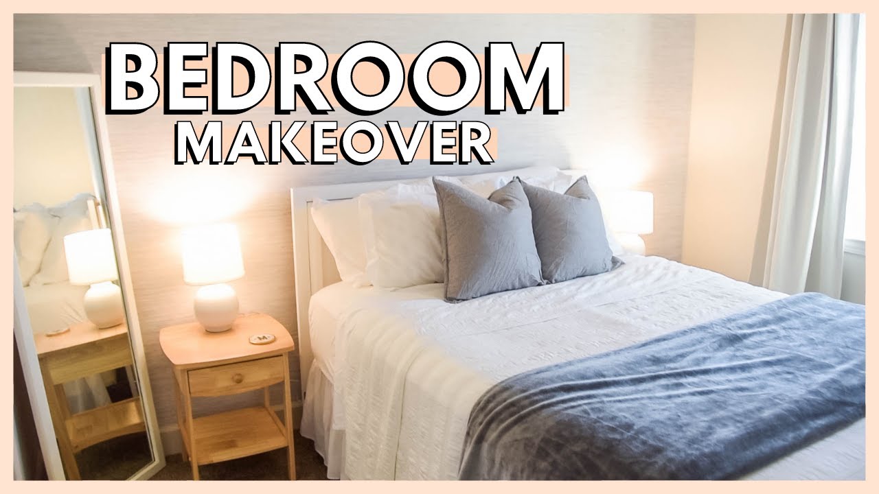 DIY BEDROOM MAKEOVER ON A BUDGET | bedroom decorating ideas 2021 + extreme bedroom makeover
