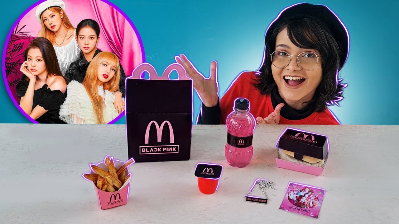 FIZ O MCLANCHE FELIZ DO BLACKPINK EM CASA | Frost!