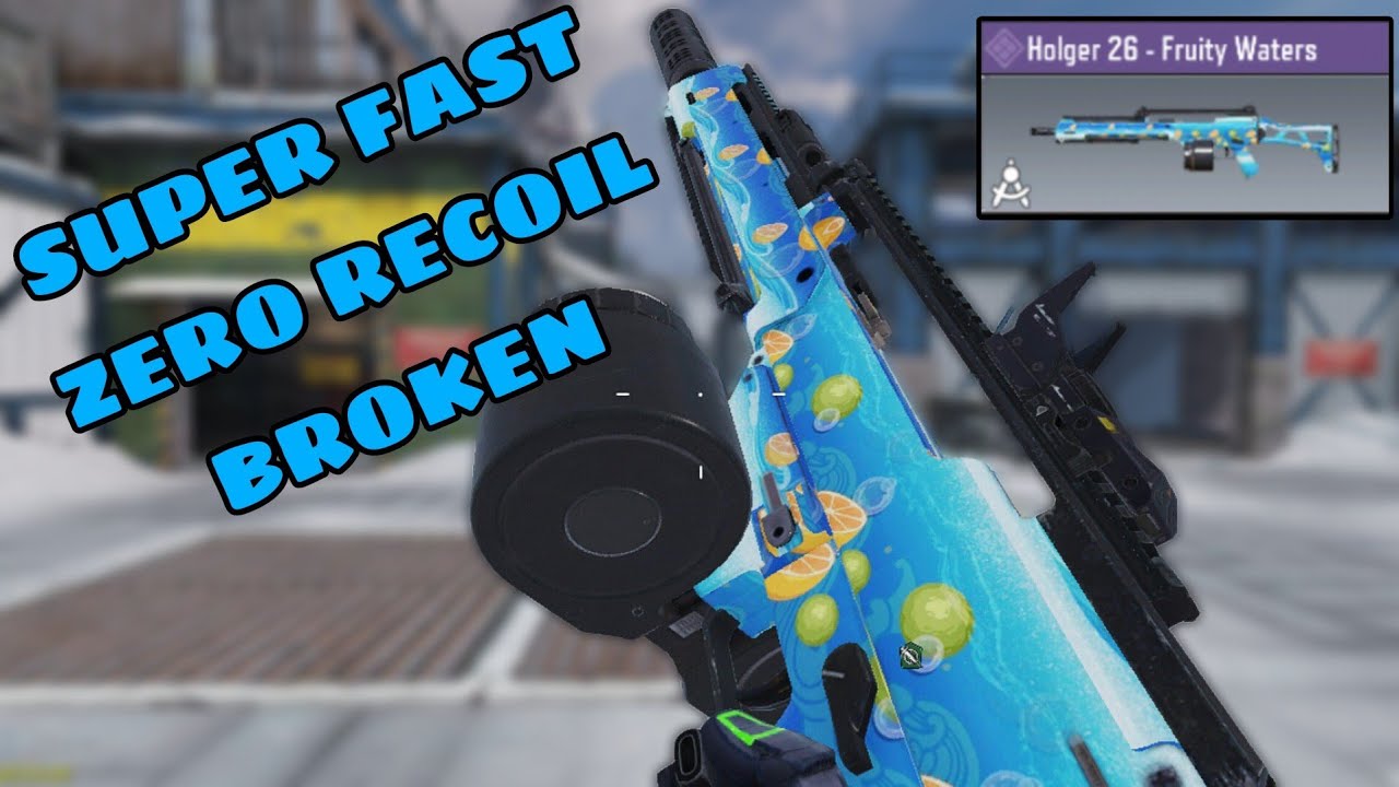 Best Holger Gunsmith For Codm Season 8 | Zero Recoil + Super Fast Holger