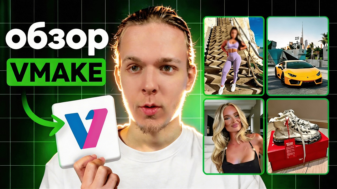 VMAKE AI - ИИ, который создаёт вирусные видео за секунды