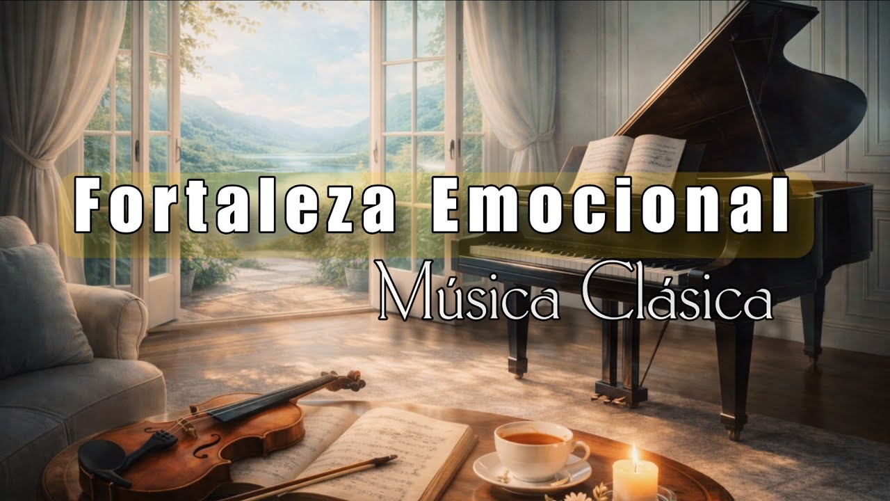 8Hz | MÚSICA CLÁSICA PARA CALMAR EL SISTEMA NERVIOSO | FORTALEZA EMOCIONAL 