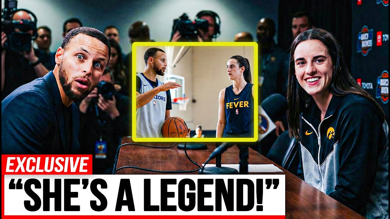 NBA MEETS WNBA! Steph Curry SHOCKS Fans By Coaching Caitlin Clark (VIRAL) !