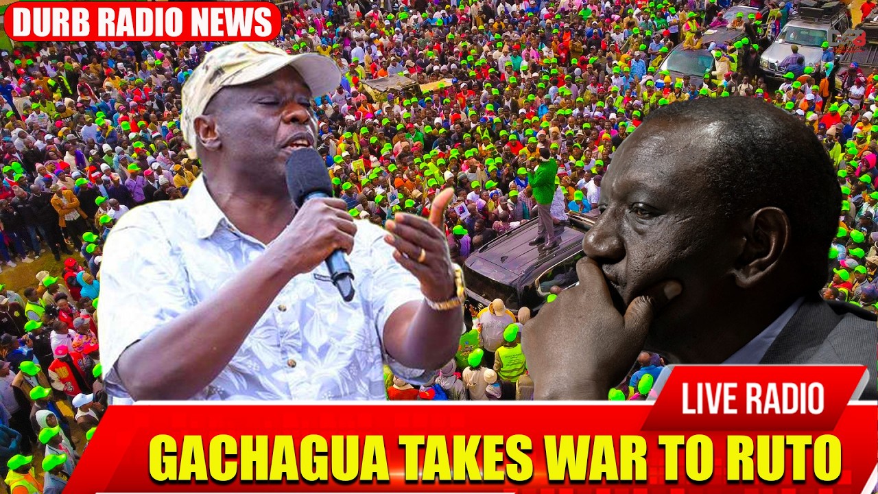 RIGATHI GACHAGUA TAKES WAR AT RUTO`S DOOR STEP #seo #podcast #kenya