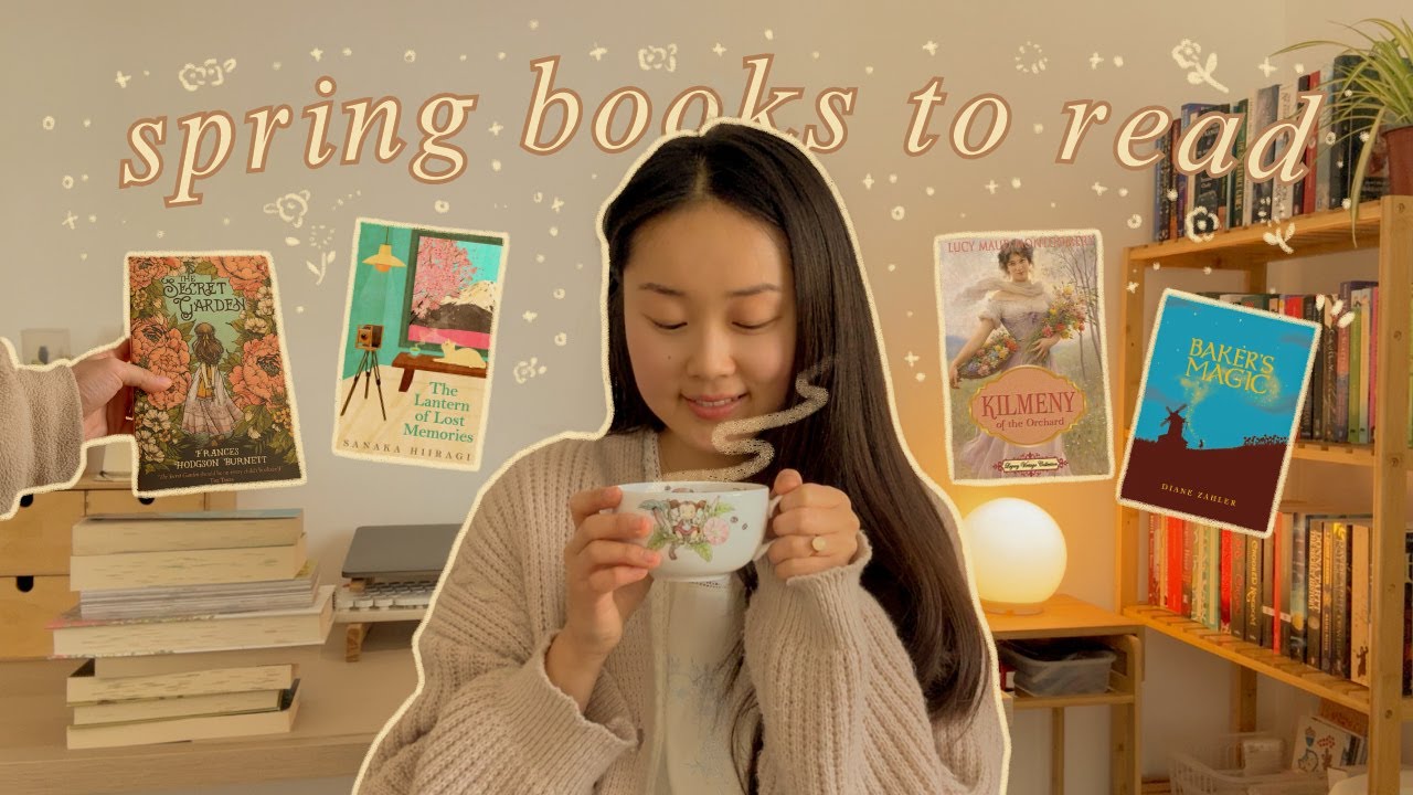 spring book recommendations 👒🌷 cottagecore, whimsical fantasy & classics
