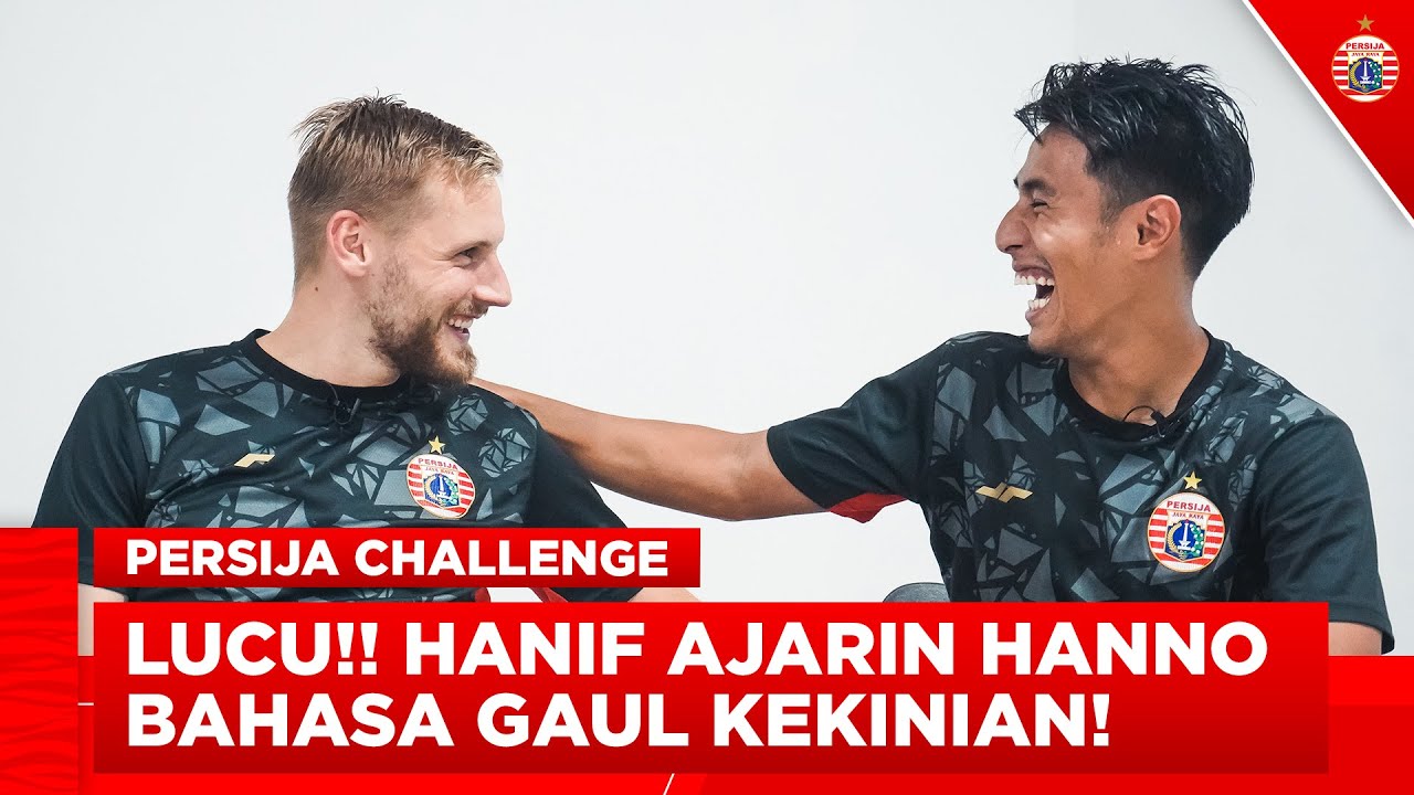 ENTE KADANG2 ENTE! | Hanif Ngajarin Bahasa Gaul Kekinian ke Hanno Behrens!