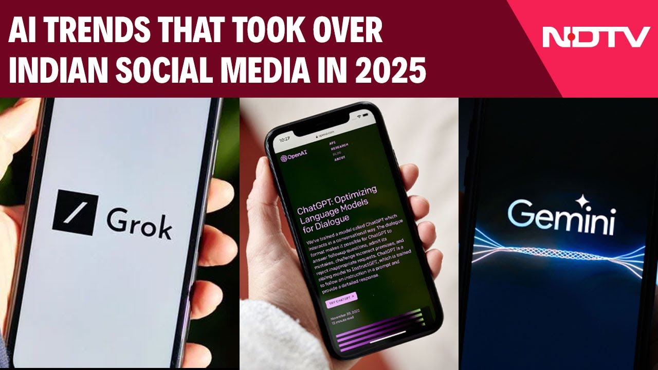 Yearender 2025 | AI Trends That Took Over Indian Social Media In 2025