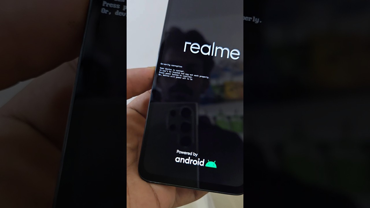 Realme 3 dm verify corruption solution | device is corrupt realme