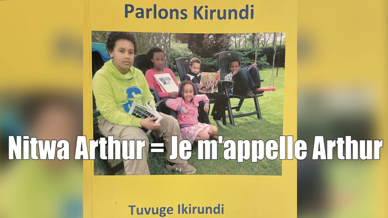PARLONS KIRUNDI - TUVUGE IKIRUNDI