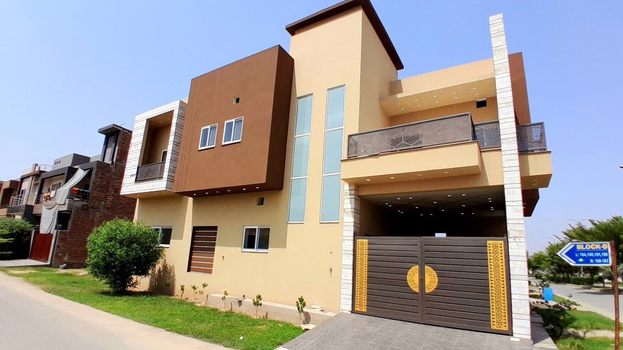 4.5 Marla Elegant House Model City1 canal road Faisalabad Available for Sale what's app 0303-3435333