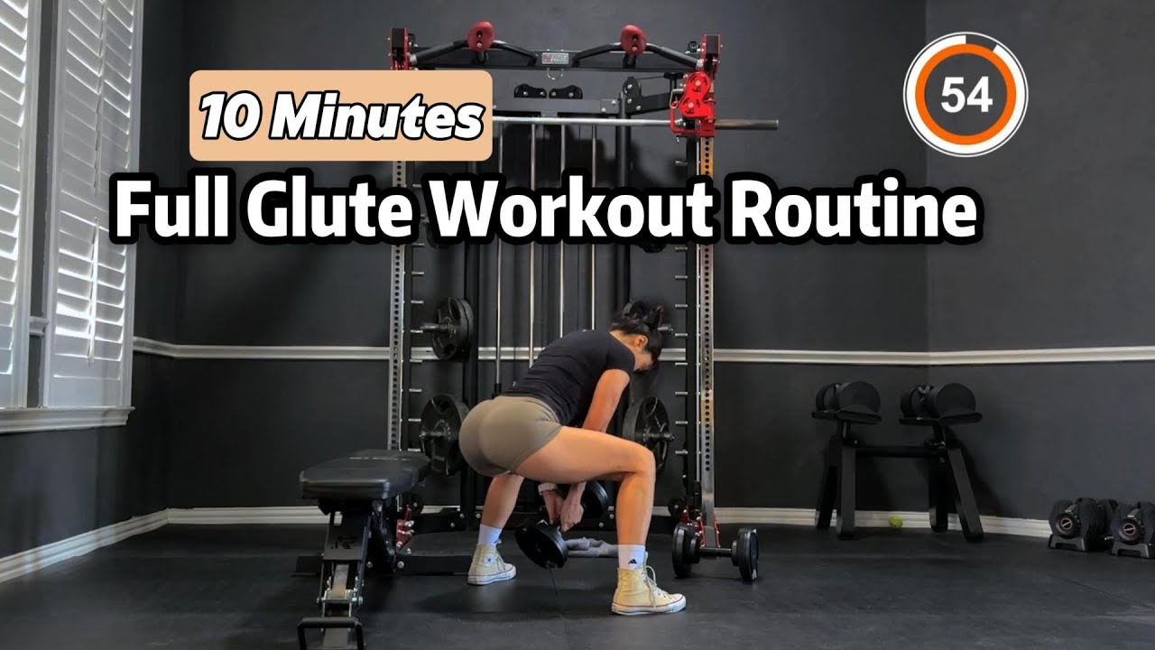 10 Minutes Full Glute Workout Routine