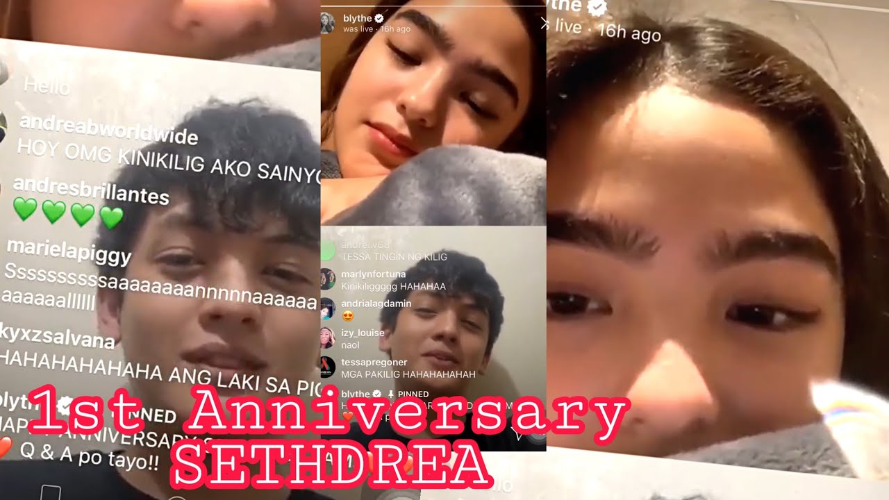 SETHDREA 1ST ANNIVERSARY IG live!