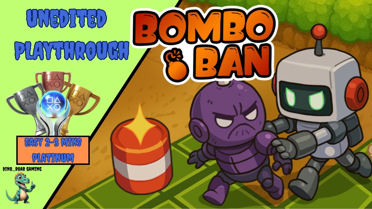Bomboban - Unedited Platinum Trophy Playthrough (PS4/PS5)