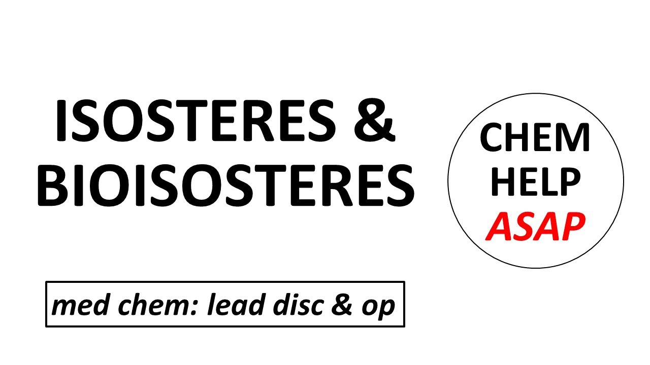 isosteres & bioisosteres in lead optimization