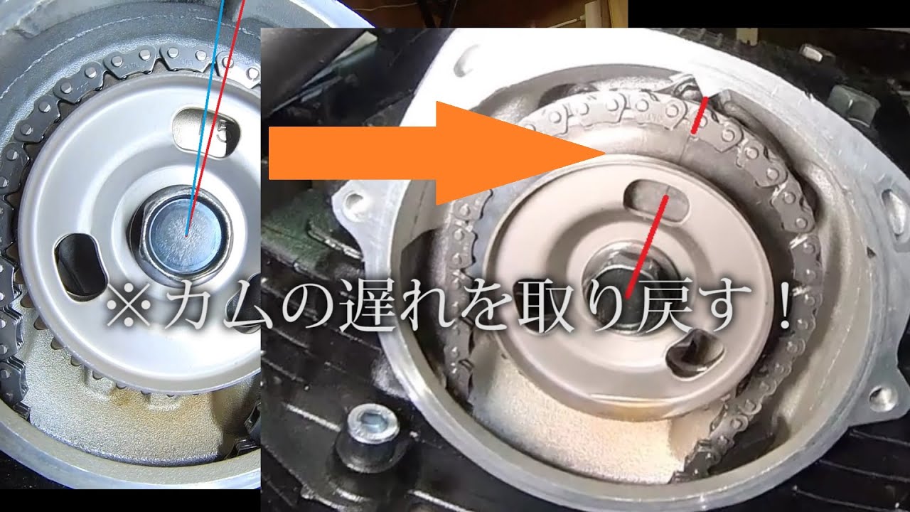 【ヤマハ　トリッカー】セロー250やトリッカーってバルブタイミング合いますか？　【エンジン組み立て完了】