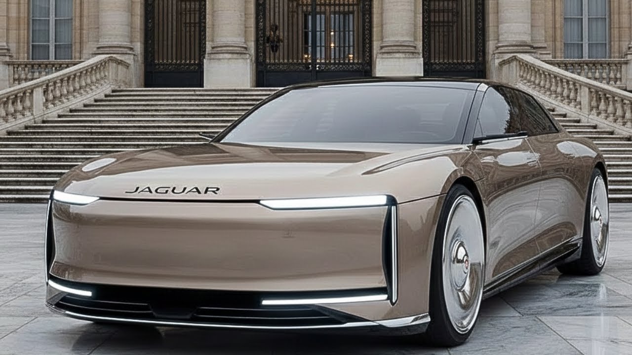Новый конкурент Mercedes &mdash; ультра-роскошный Jaguar Electric GT 2026! Подробный обзор.