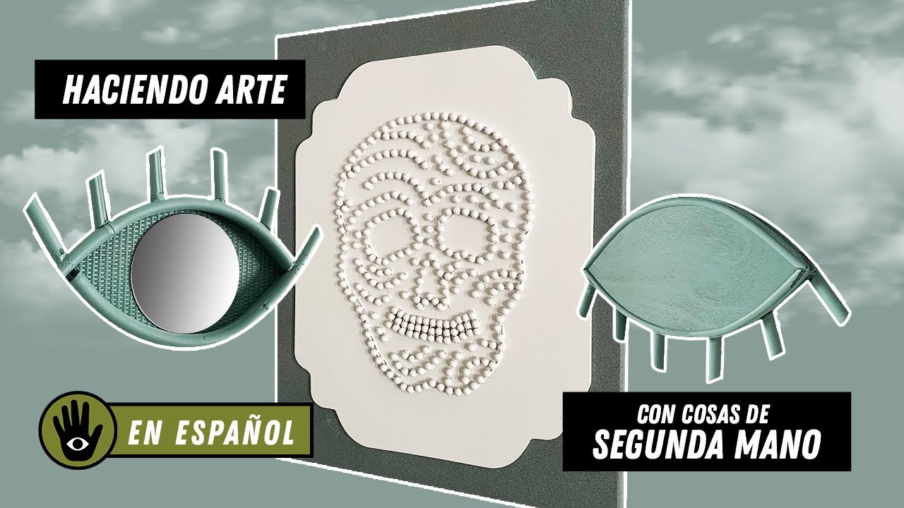 MANUALIDADES CON COSAS DE TIENDAS DE SEGUNDA MANO | DIY | Angels & Damiens
