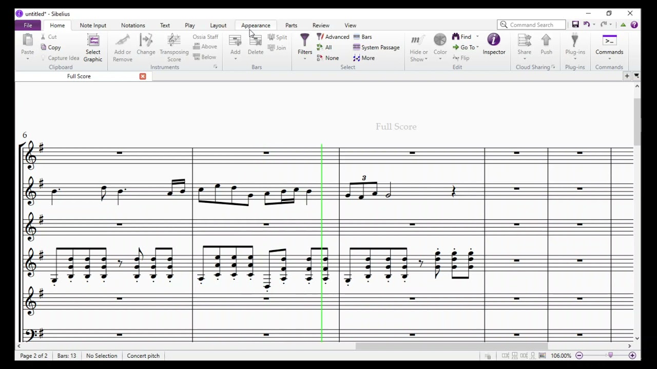 A Little Light Travelling Music (2 Hour Orchestral Composition Challenge - Sibelius)
