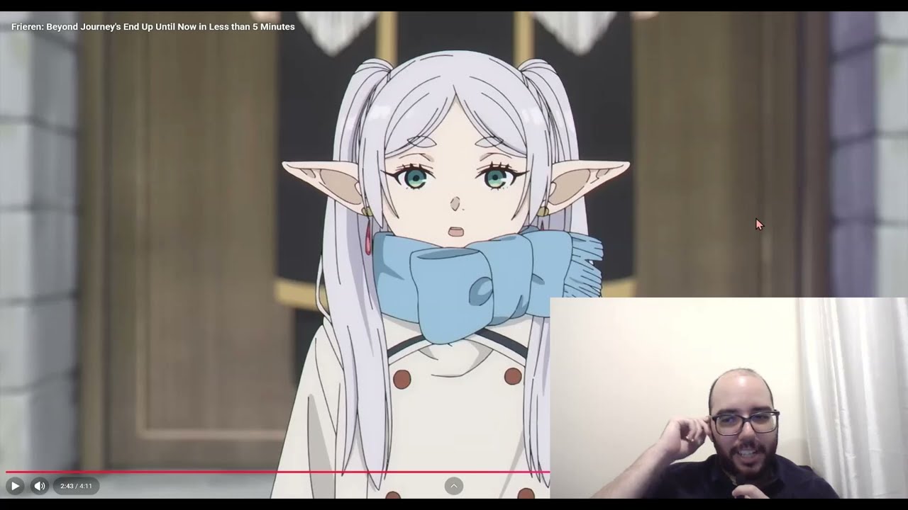 Reaction to Crunchyroll - Frieren: Beyond Journey's End Anime Up Until Now in Less than 5 Minutes!