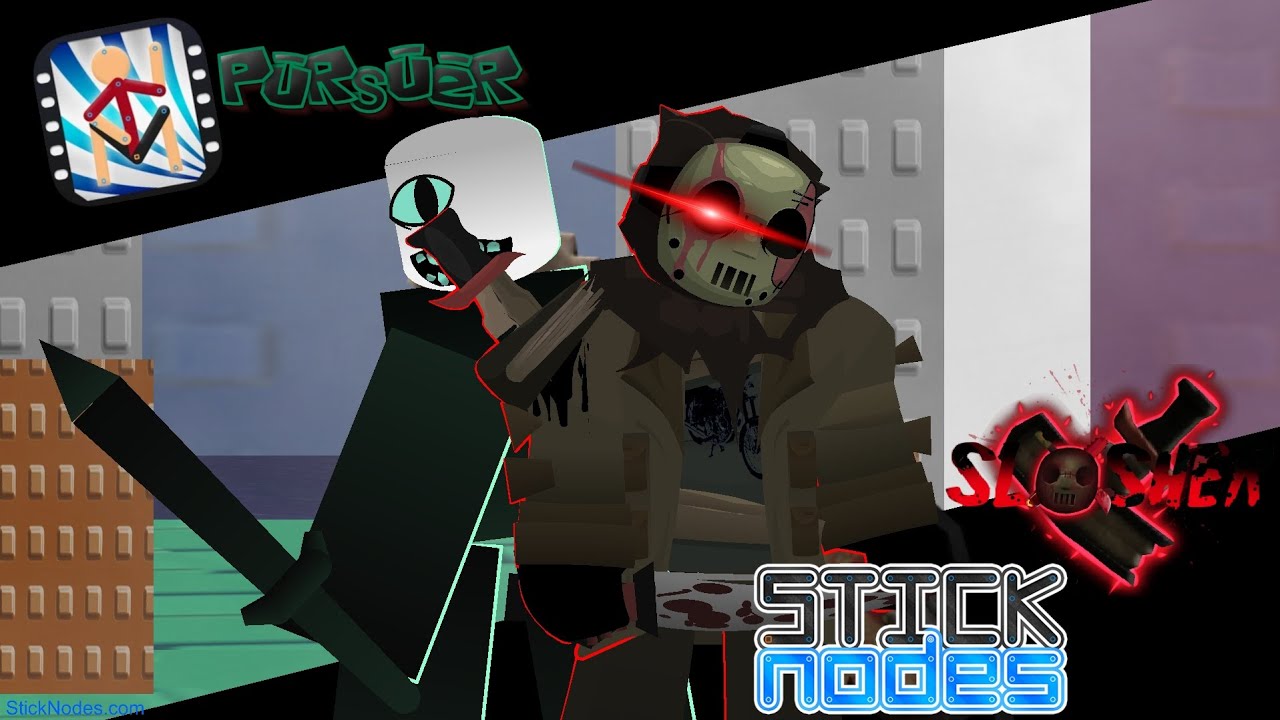 Pursuer Vs Slasher Part 1 (Stick nodes animation)