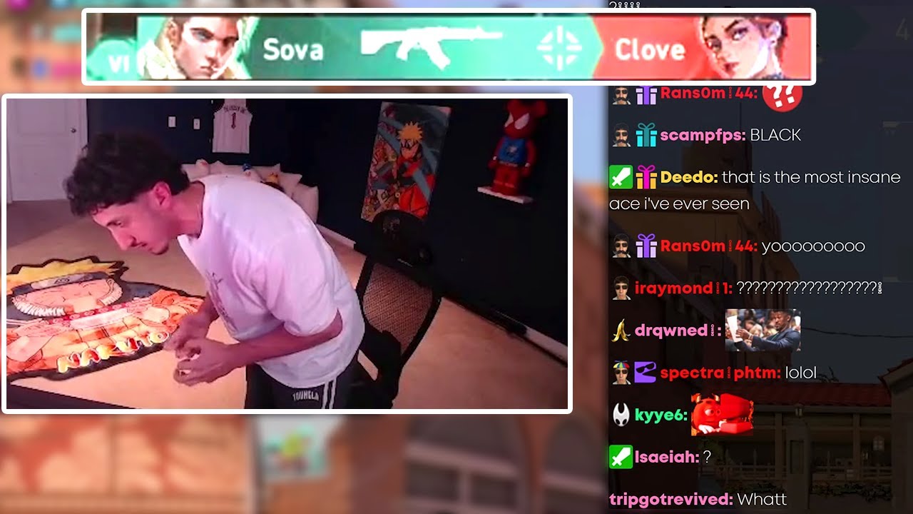 Mooda's reaction to SEN nightz insane 1 tap 6k ACE...