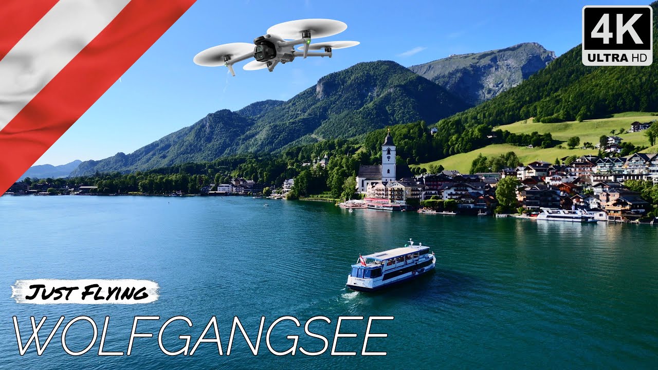 📍 Wolfgangsee  (SBG) - Österreich 🇦🇹 | 4K | Drone | Austria | Cinematic | Summer