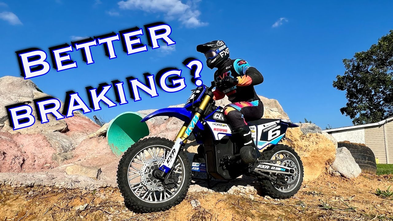 Losi Promoto MX How To get more Brake Power!