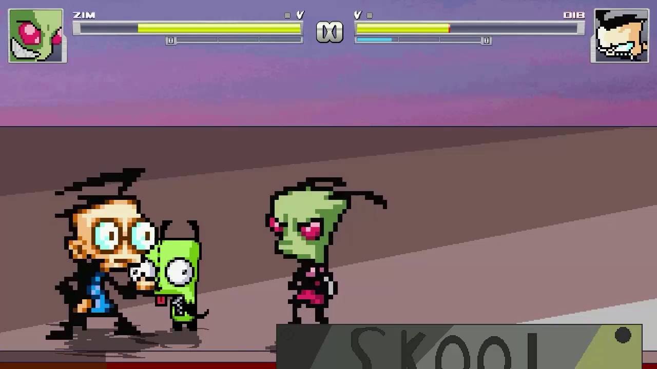 AN Mugen Request #719: Zim VS Dib