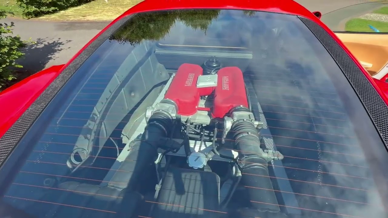 Ferrari Cold Start Tubi Exhaust