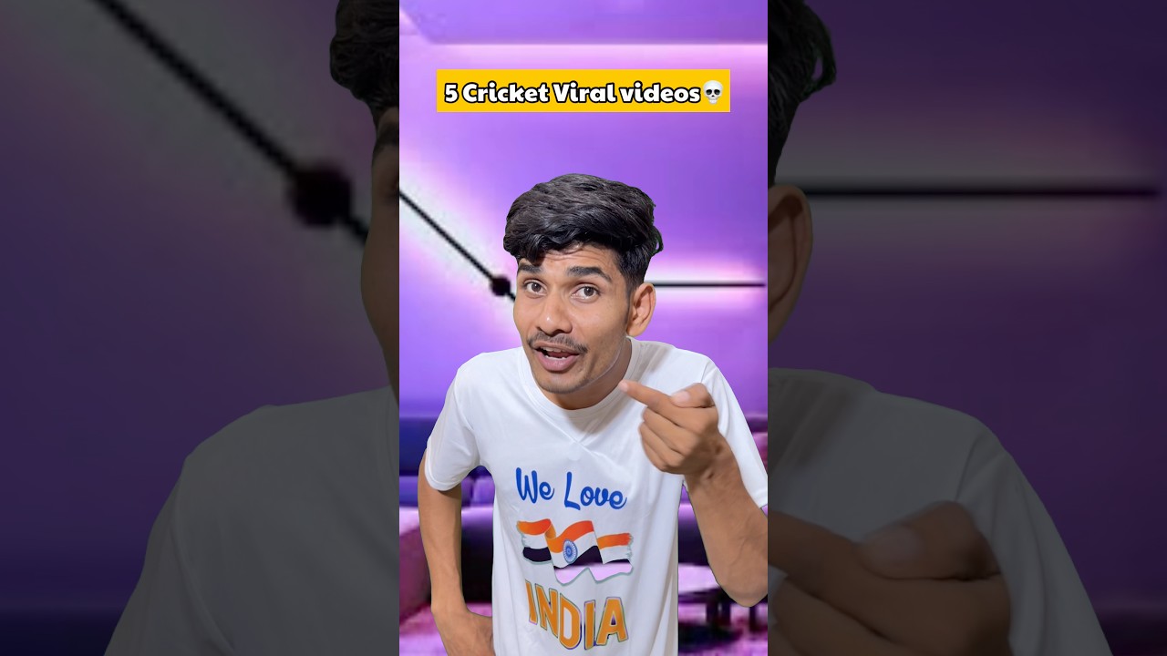 5 Most viral Cricket Video Ever💀#trending #cricket
