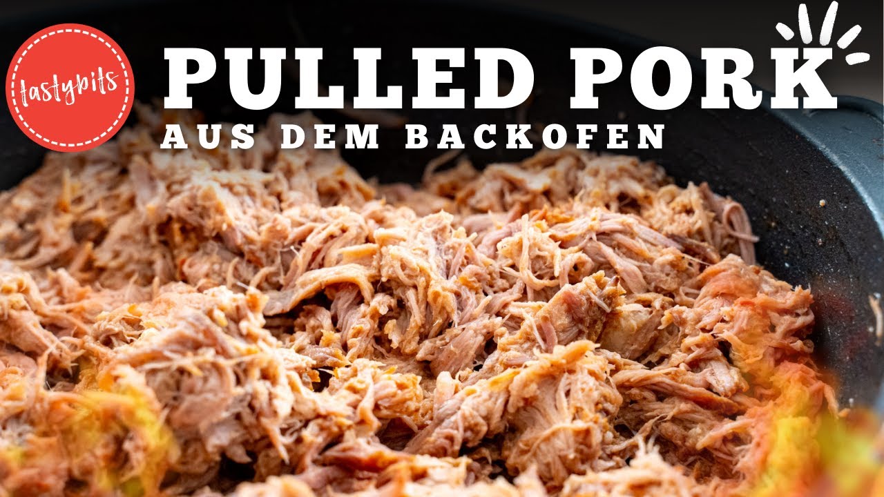 Pulled Pork aus dem BACKOFEN - ohne Smoker, ohne Grill & ohne Stress! 🔥