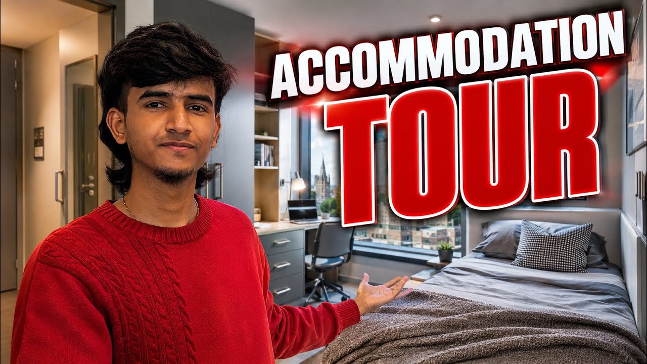 Accommodation Tour in UK 🇬🇧 (Tamil) | UK Student accommodation | @university.living 